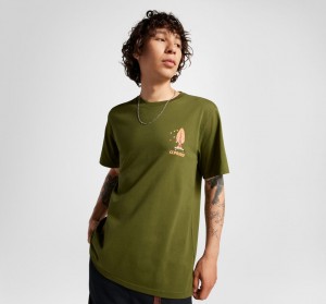 Converse All Star Tree T-shirt Groen | 9815-NFVZG