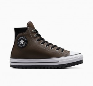 Converse Chuck Taylor All Star City Trek Waterdichte Boot Zwart Wit | 4879-HMSOP