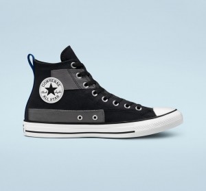 Converse Chuck Taylor All Star Desert Patchwork Zwart Blauw Wit | 8320-UCWNF