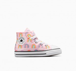 Converse Chuck Taylor All Star Easy-On Rainbows Roze | 6297-EFGHZ