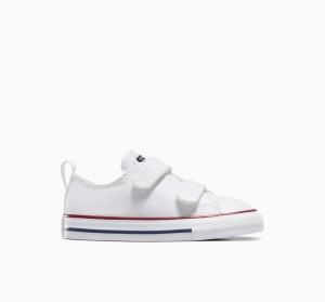 Converse Chuck Taylor All Star Easy-On Wit Donkerblauw | 3081-QPCBE