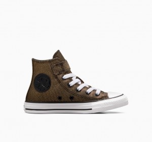 Converse Chuck Taylor All Star Easy On Sparkle Zwart Goud Wit | 7903-RNGMZ