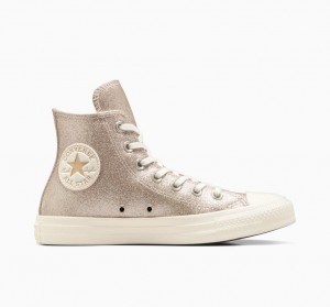 Converse Chuck Taylor All Star Glitter Lichtgoud | 2980-VFLOU