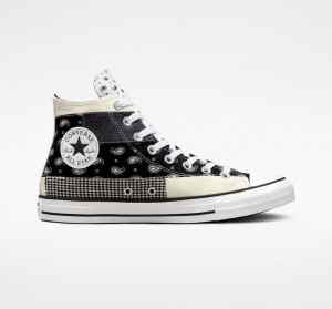 Converse Chuck Taylor All Star Hacked Patterns Zwart Wit | 4761-PEDMN