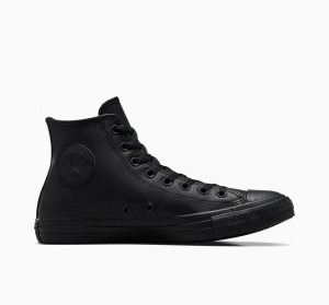 Converse Chuck Taylor All Star Leren Zwart | 3056-ZEIPR