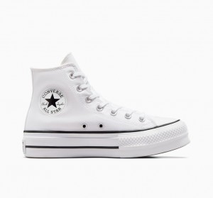 Converse Chuck Taylor All Star Lift Platform Wit Zwart Wit | 0692-KYHOU