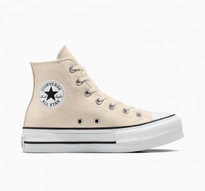 Converse Chuck Taylor All Star Lift Platform Wit Zwart | 9316-TMAGB