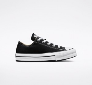 Converse Chuck Taylor All Star Lift Platform Zwart Wit Zwart | 0453-TUKAP