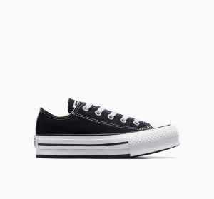 Converse Chuck Taylor All Star Lift Platform Zwart Wit Zwart | 8435-VABND