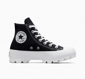 Converse Chuck Taylor All Star Lugged Zwart Wit Zwart | 9761-RGSEK