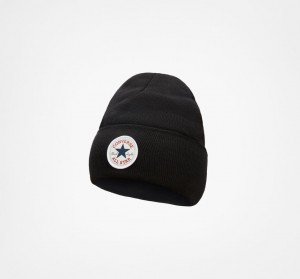 Converse Chuck Taylor All Star Patch Beanie Zwart | 2916-KPVMG