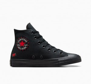 Converse Chuck Taylor All Star Rose Zwart Rood Groen | 7438-XMHIS