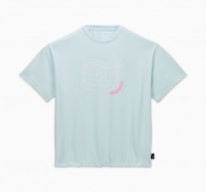 Converse Converse Go-To All Star Pride Together T-Shirt Aqua Mist | 5718-ZIRQW