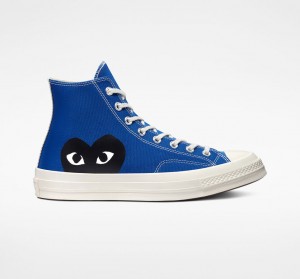 Converse Converse x Comme des Garçons PLAY Chuck 70 Blauw Zwart | 2980-JPHXN