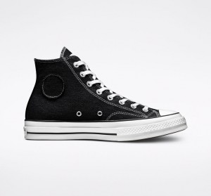 Converse Converse x Stüssy Chuck 70 Zwart Wit Zwart | 8421-FUJPM