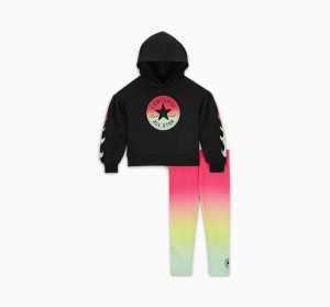 Converse Gradient Hoodie & Leggings Set Roze | 0748-PRQGT