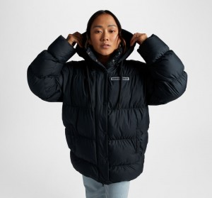 Converse Oversized Super Puffer Jacket Zwart | 5109-DWIQS