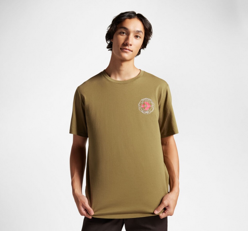 Converse All Star Mountain T-Shirt Cosmic Turtle | 7562-WFTKV