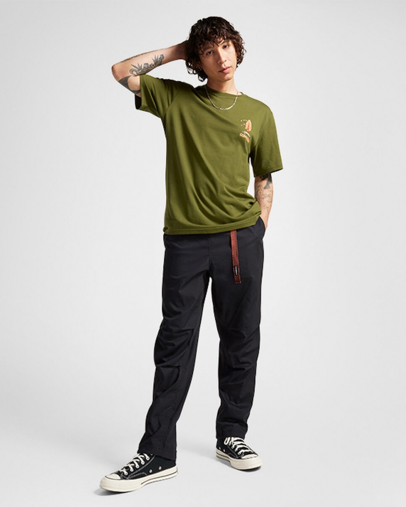 Converse All Star Tree T-shirt Groen | 9815-NFVZG