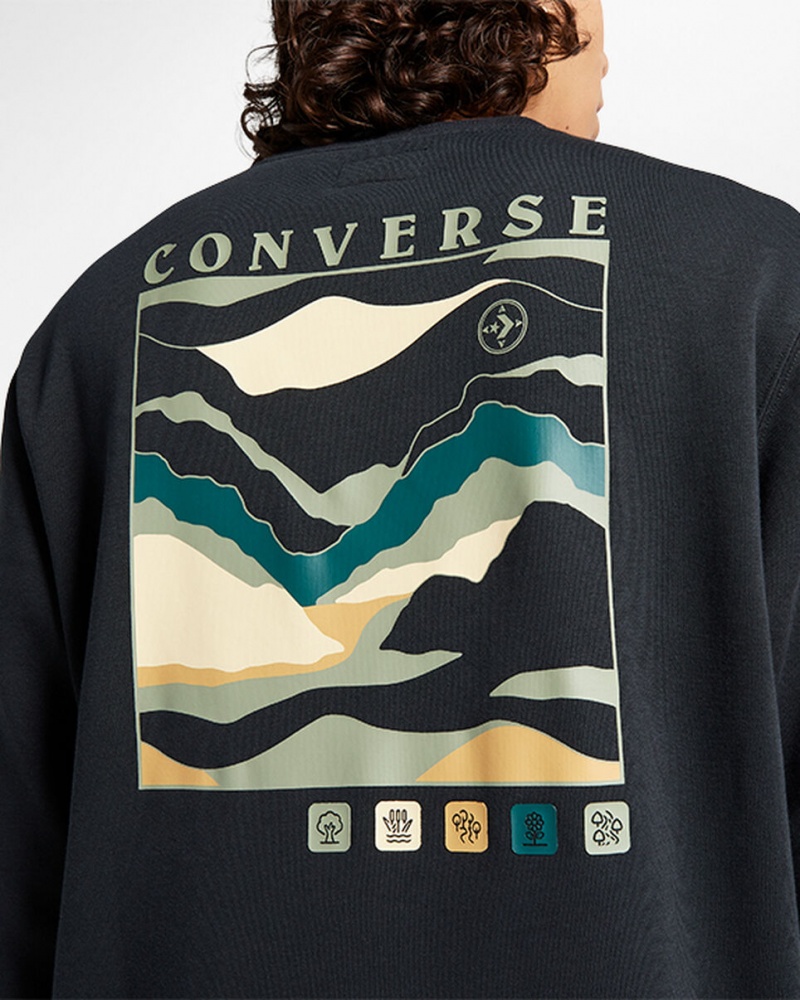 Converse All Star Winter Art Crew Zwart | 4951-QYKTW