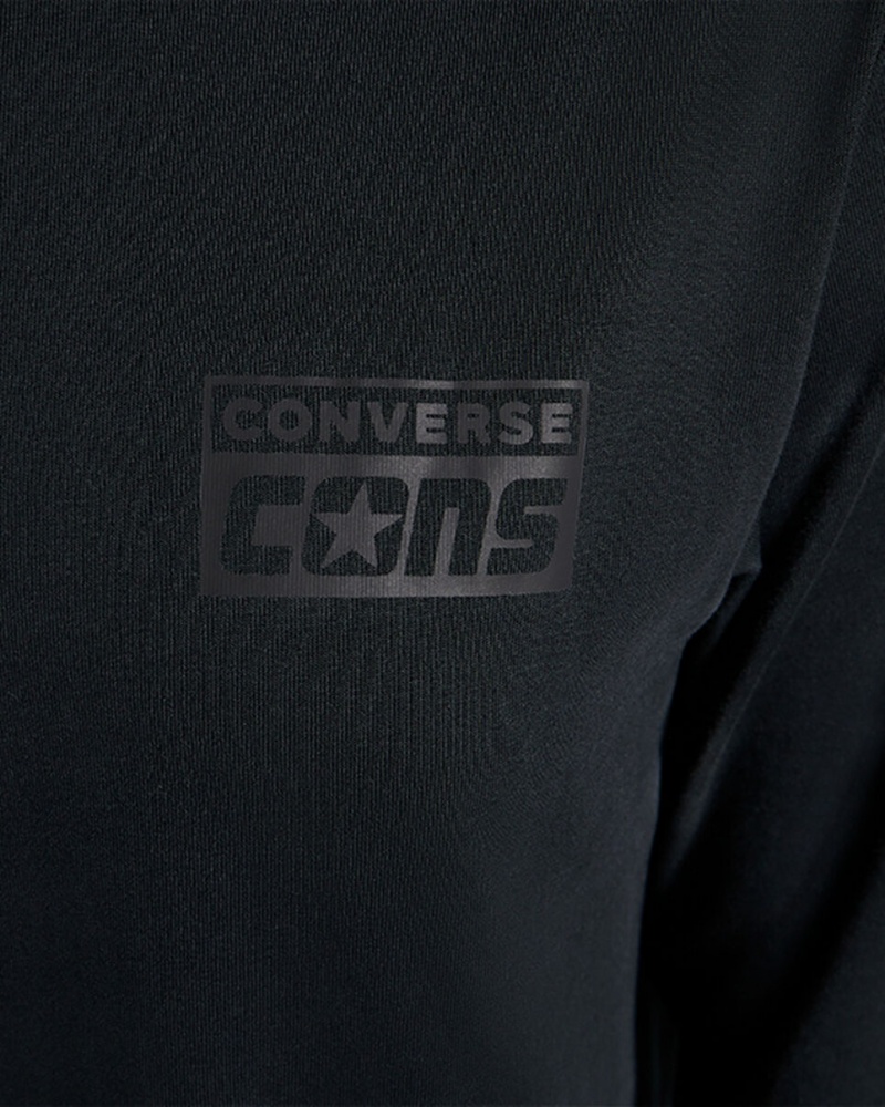 Converse CONS Long Sleeve T-Shirt Zwart | 3867-NOAPE