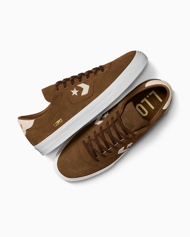 Converse CONS Louie Lopez Pro Suede Bruin | 6271-NQIYD