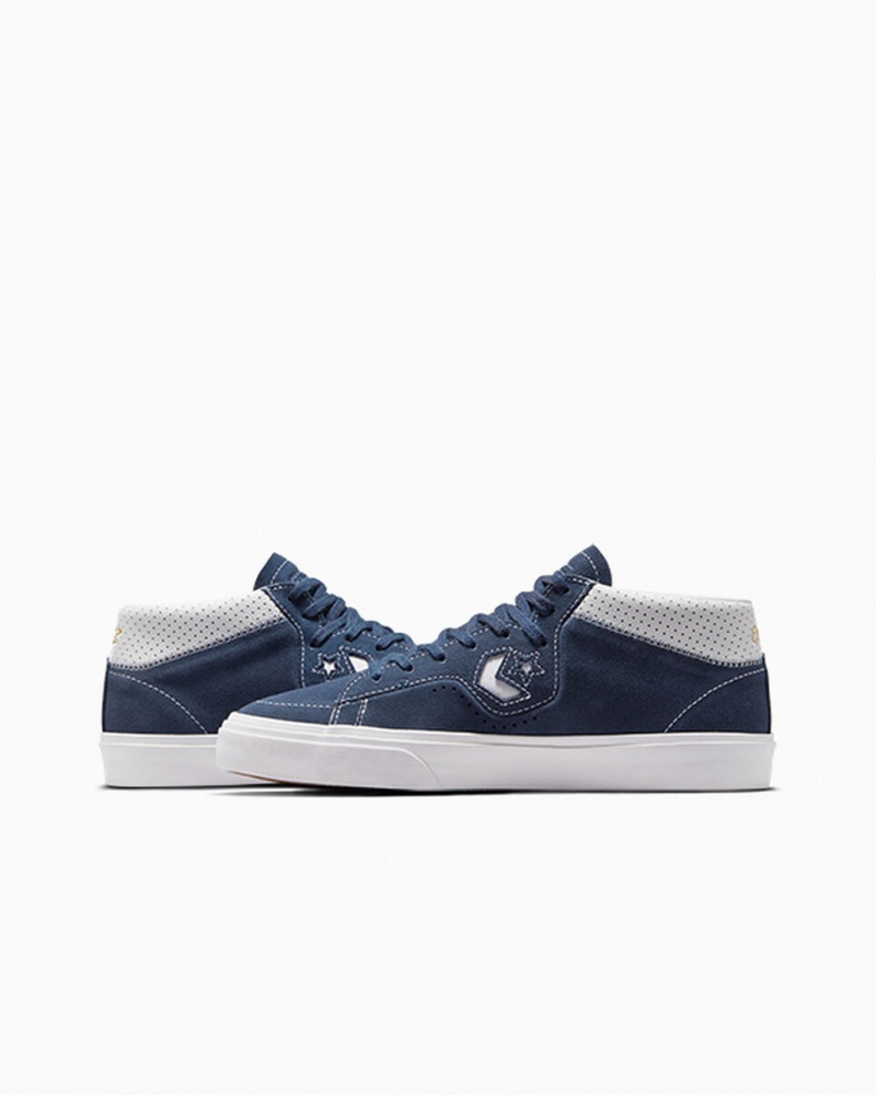 Converse CONS Louie Lopez Pro Suede Donkerblauw Wit Donkerblauw | 7021-MKNQC