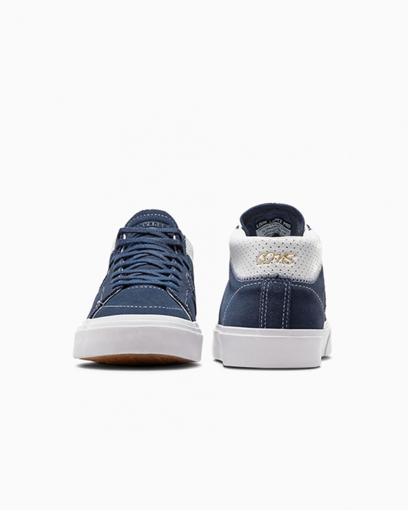 Converse CONS Louie Lopez Pro Suede Donkerblauw Wit Donkerblauw | 7021-MKNQC