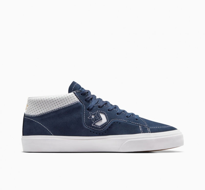 Converse CONS Louie Lopez Pro Suede Donkerblauw Wit Donkerblauw | 7021-MKNQC