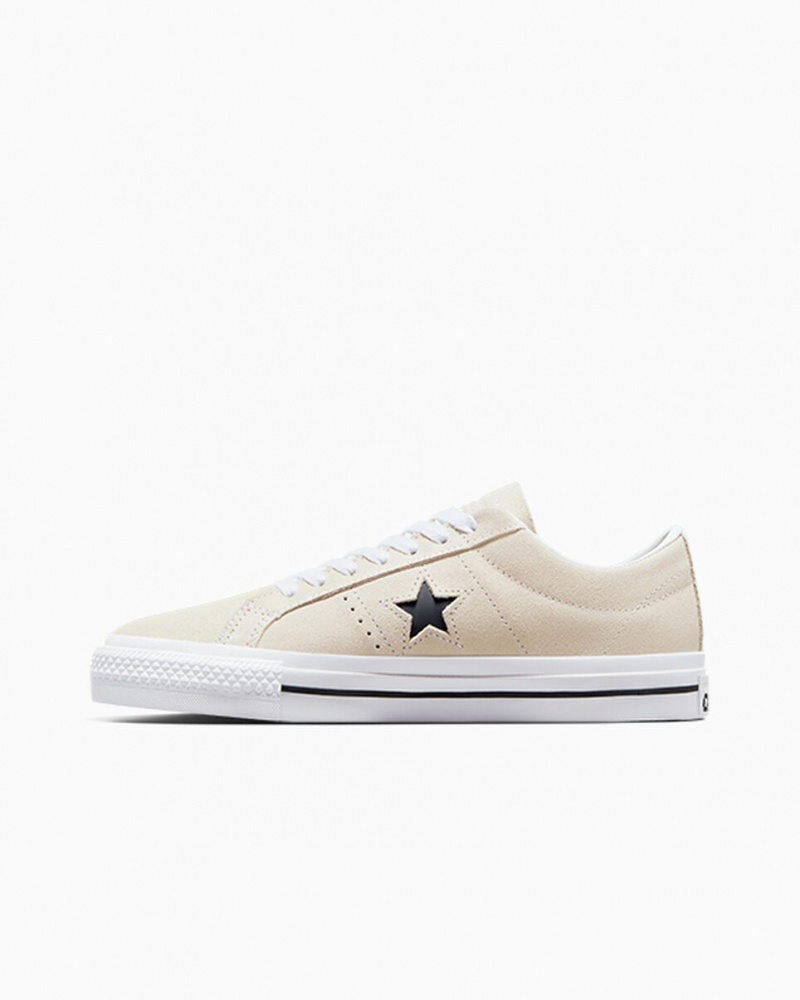 Converse CONS One Star Pro Wit Zwart | 0915-YQIAD