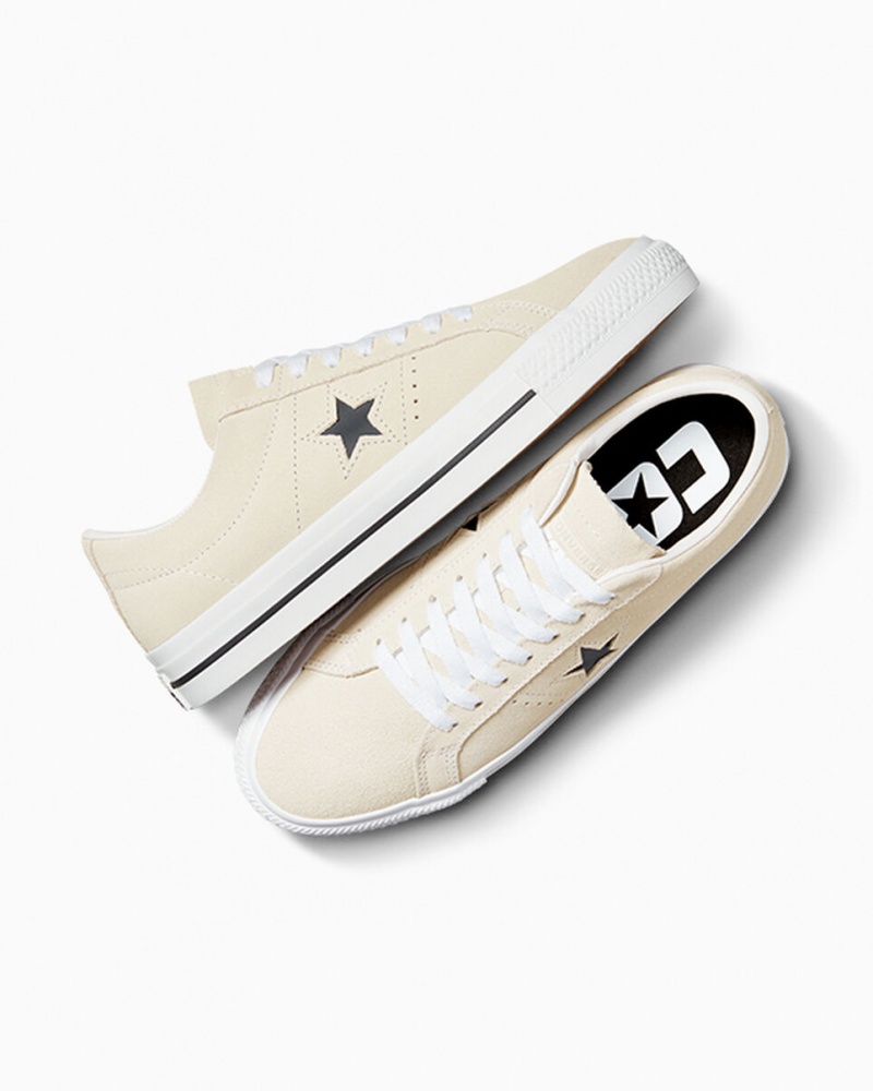 Converse CONS One Star Pro Wit Zwart | 0915-YQIAD