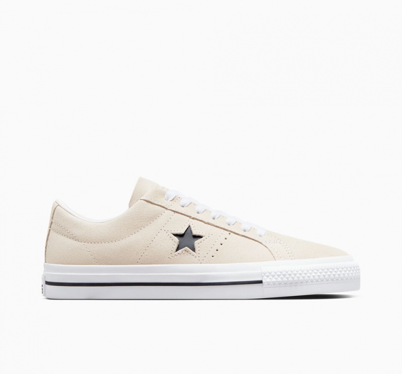 Converse CONS One Star Pro Wit Zwart | 8049-CARLE