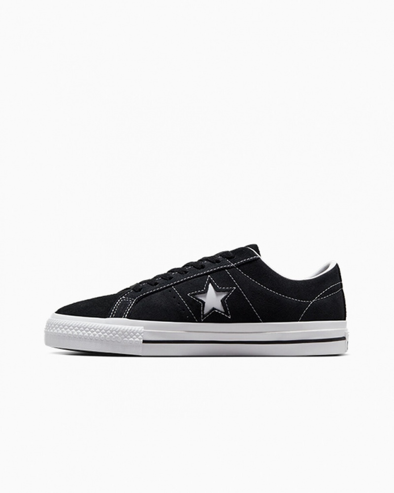 Converse CONS One Star Pro Zwart Zwart Wit | 3721-KPCES