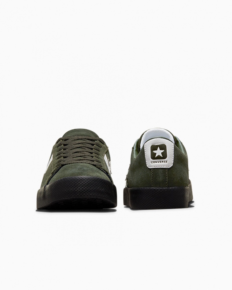 Converse CONS PL Vulc Pro Suede Groen Wit Zwart | 3062-SZUNG