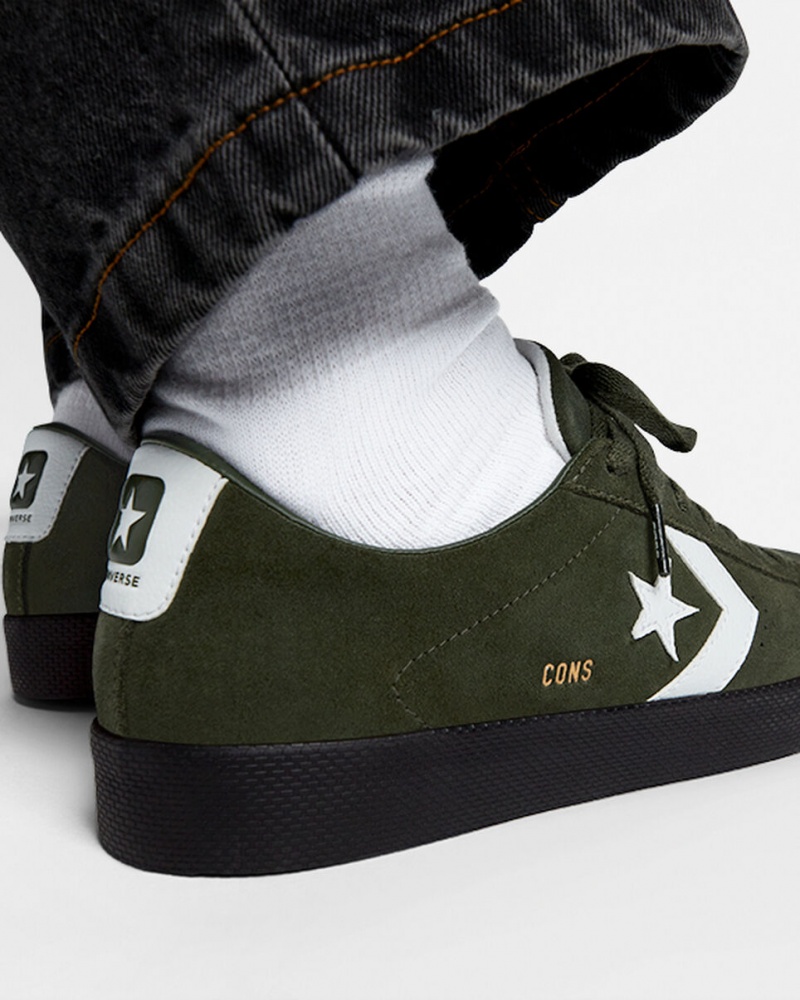 Converse CONS PL Vulc Pro Suede Groen Wit Zwart | 5307-VJYHZ