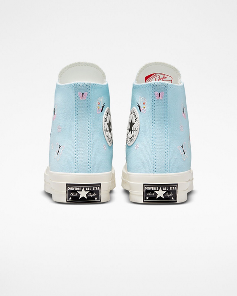 Converse Chuck 70 Butterfly Wings Blauw Zwart | 1297-GQDAZ