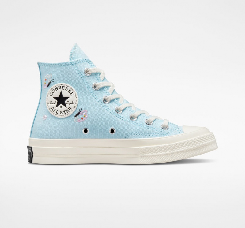 Converse Chuck 70 Butterfly Wings Blauw Zwart | 1297-GQDAZ