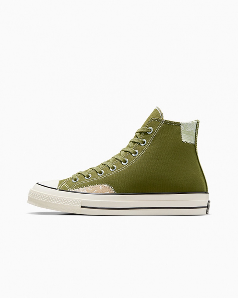 Converse Chuck 70 Crafted Ollie Patch Groen Groen | 8792-EXDCJ