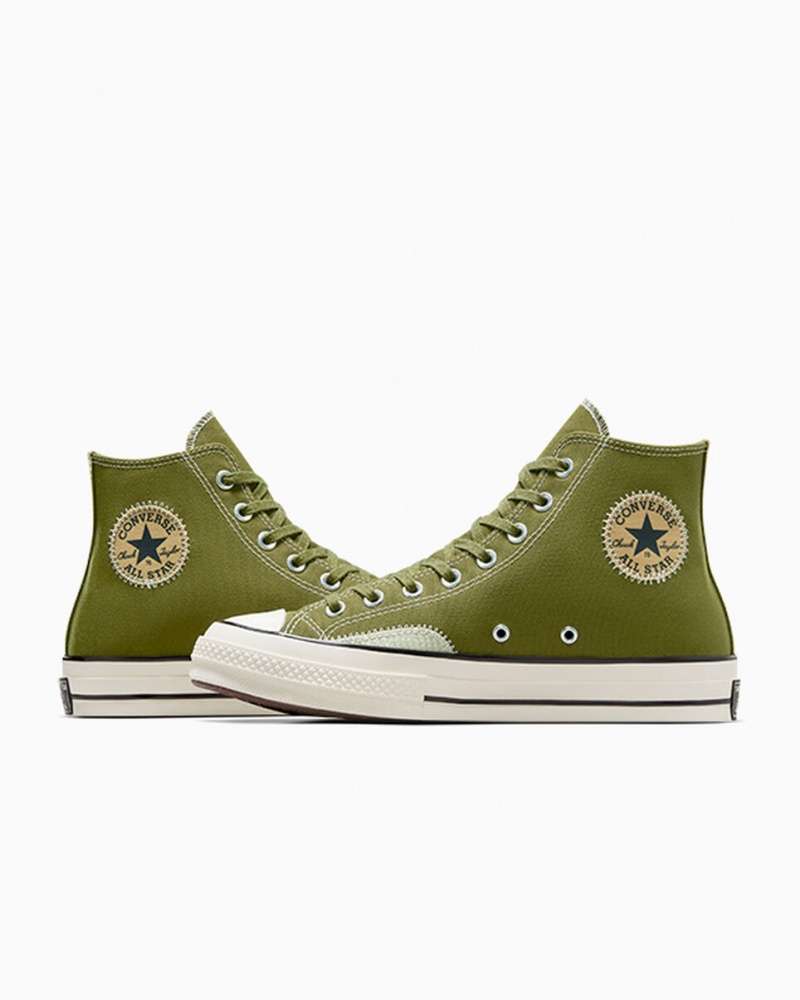 Converse Chuck 70 Crafted Ollie Patch Groen Groen | 8792-EXDCJ