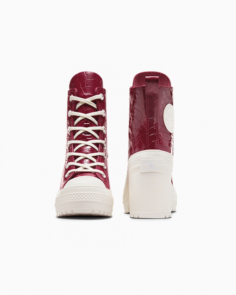 Converse Chuck 70 De Luxe Heel Embossed Cabernet / Cabernet / Egret | 5072-POFXW