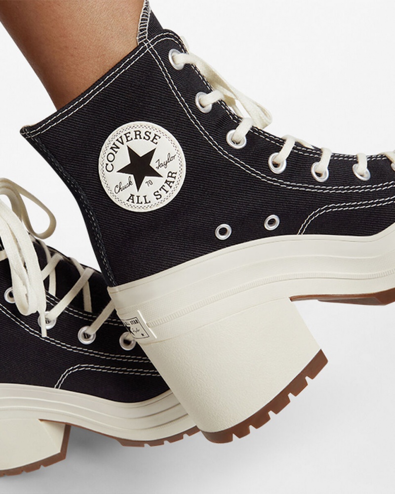 Converse Chuck 70 De Luxe Heel Zwart | 4531-MEHTV