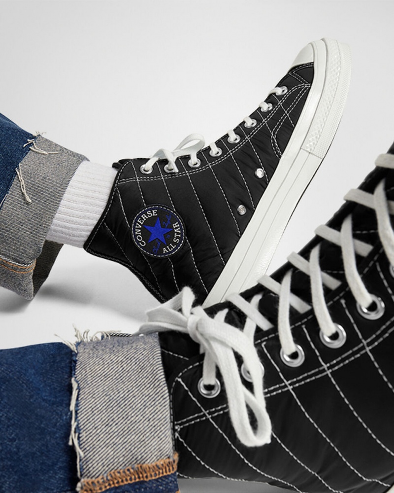 Converse Chuck 70 Faux Fur Zwart Blauw Grijs | 4371-XVDFB