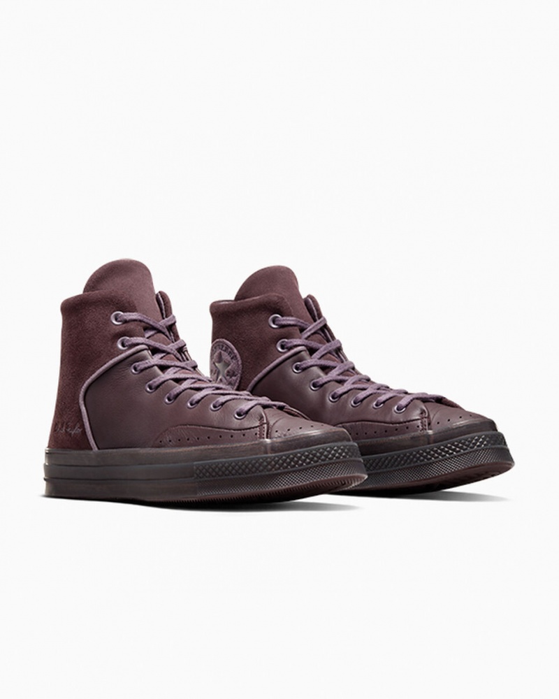 Converse Chuck 70 Marquis Leren Grijs | 1685-TRYDW