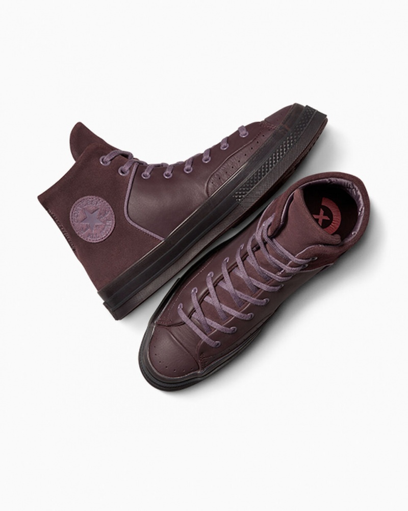 Converse Chuck 70 Marquis Leren Grijs | 1685-TRYDW