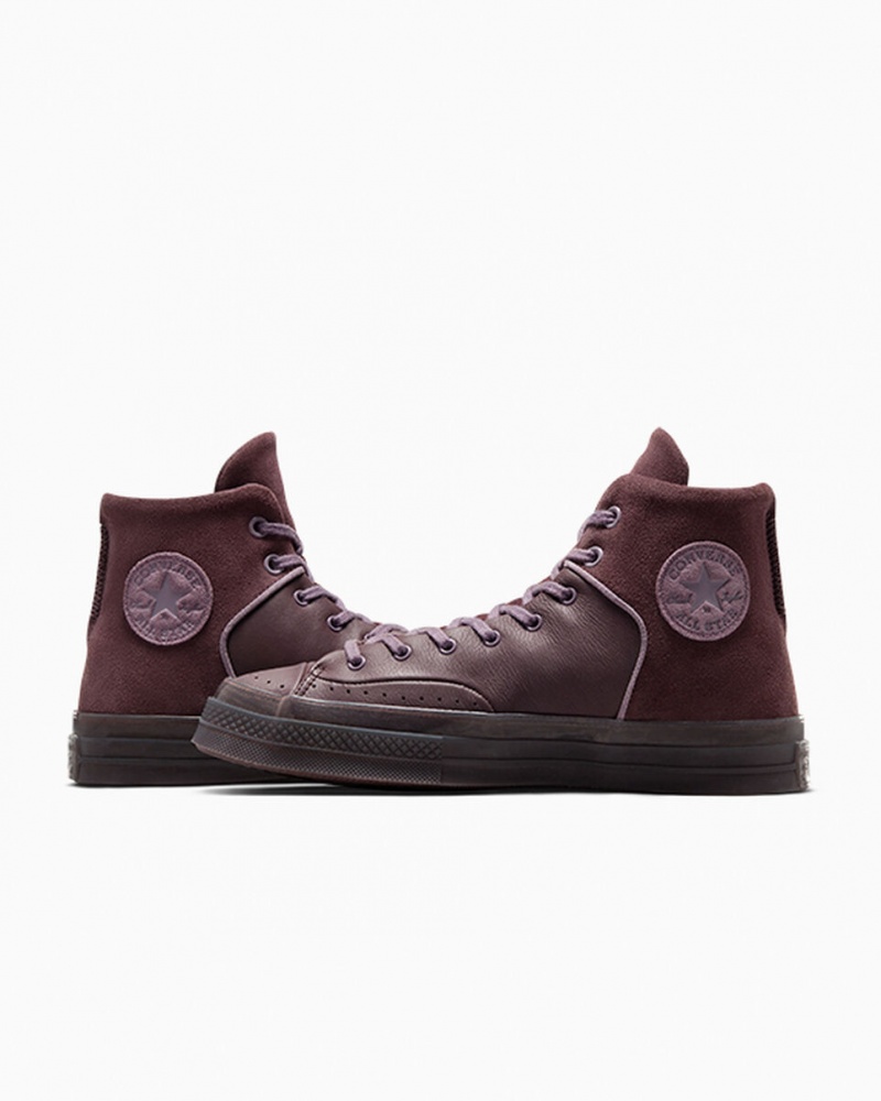 Converse Chuck 70 Marquis Leren Grijs | 1685-TRYDW