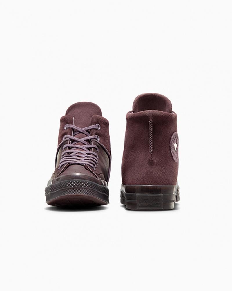 Converse Chuck 70 Marquis Leren Grijs | 1685-TRYDW