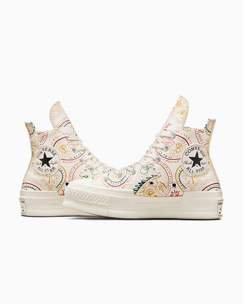 Converse Chuck 70 Plus Crafted Evolution Zwart Roze | 1450-UCOXD