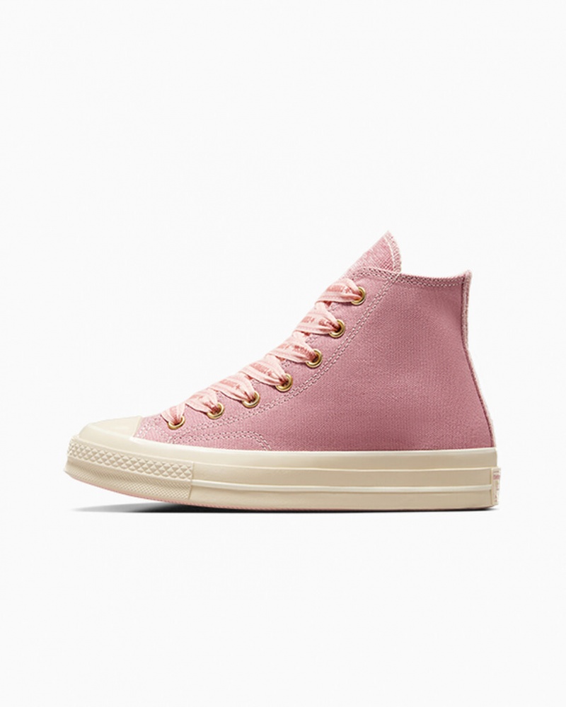 Converse Chuck 70 Ribbon Laces Roze | 8234-IDHOB