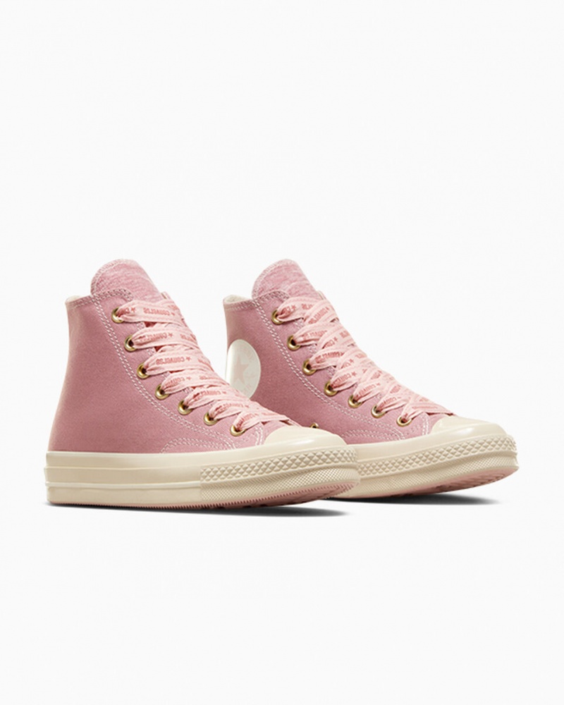 Converse Chuck 70 Ribbon Laces Roze | 8234-IDHOB