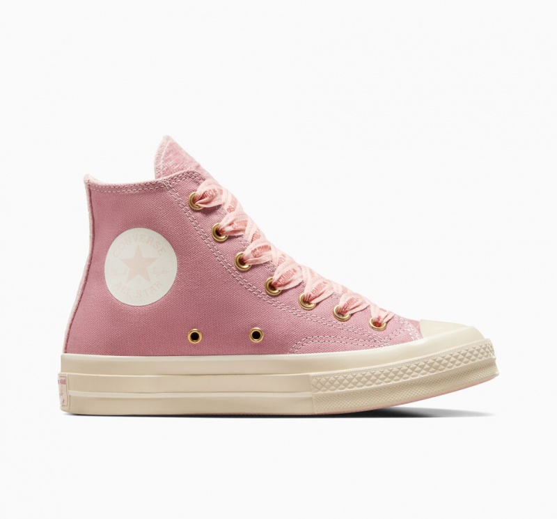 Converse Chuck 70 Ribbon Laces Roze | 8234-IDHOB